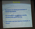 Summary slide of Prof. Emanuel's presentation.