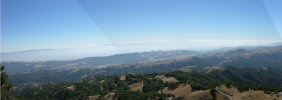 View from Lick Observatory